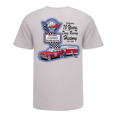 Retro IRP Sign Shirt in White - Back View