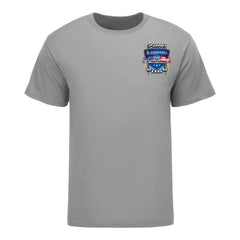 2026 Cornwell Quality Tools NHRA US Nationals Grey Event T-Shirt in Grey - Front View