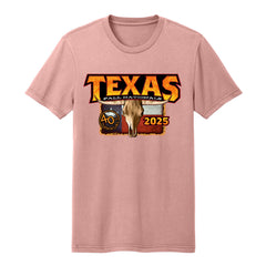 2025 Texas NHRA FallNationals Event Shirt - Cactus Rose Pink - Front View