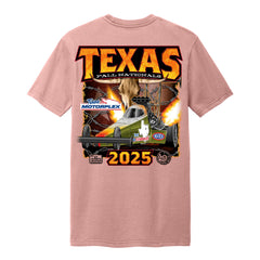 2025 Texas NHRA FallNationals Event Shirt - Cactus Rose Pink - Back View
