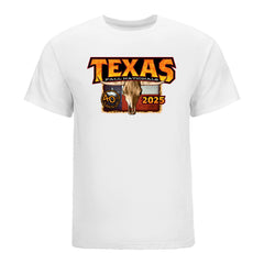 2025 Texas NHRA FallNationals Event Shirt - White - Front View