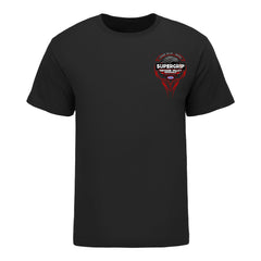 2026 Thunder Valley Nationals Car T-Shirt in Black - Front View