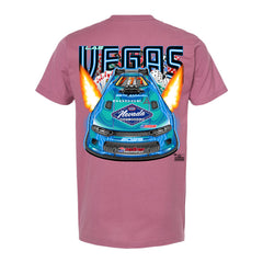 2025 NHRA Nevada Nationals Event Shirt - Heather Cassis - Back View