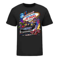 2025 NHRA Nevada Nationals Nitro Junkie Event Shirt - Black - Front View