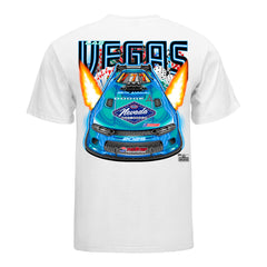 2025 NHRA Nevada Nationals Event Shirt - White - Back View