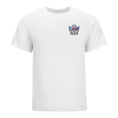 Charlotte 4-Wide Nationals Event Shirt in White - Front View 