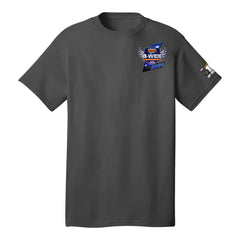 2025 American Rebel Light NHRA 4-Wide Nationals Event Shirt - Charcoal - Front View