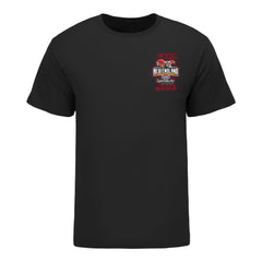 2026 New England Nationals Ghost Car T-Shirt in Black - Front view