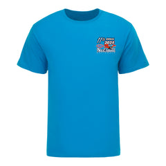 New England Nationals Event Shirt in Blue - Front View