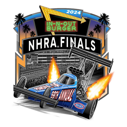 In-N-Out Burger NHRA Finals Event Magnet - Front View