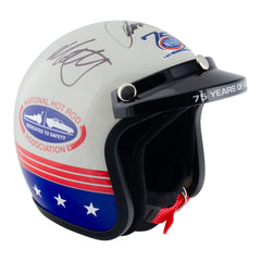75th 2026 NHRA Super Grip NHRA Thunder Valley Nationals Winners Autographed Retro Mini Helmet