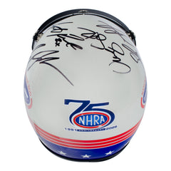 75th 2026 NHRA Potomac Nationals presented by JEGS Winners Autographed Retro Mini Helmet
