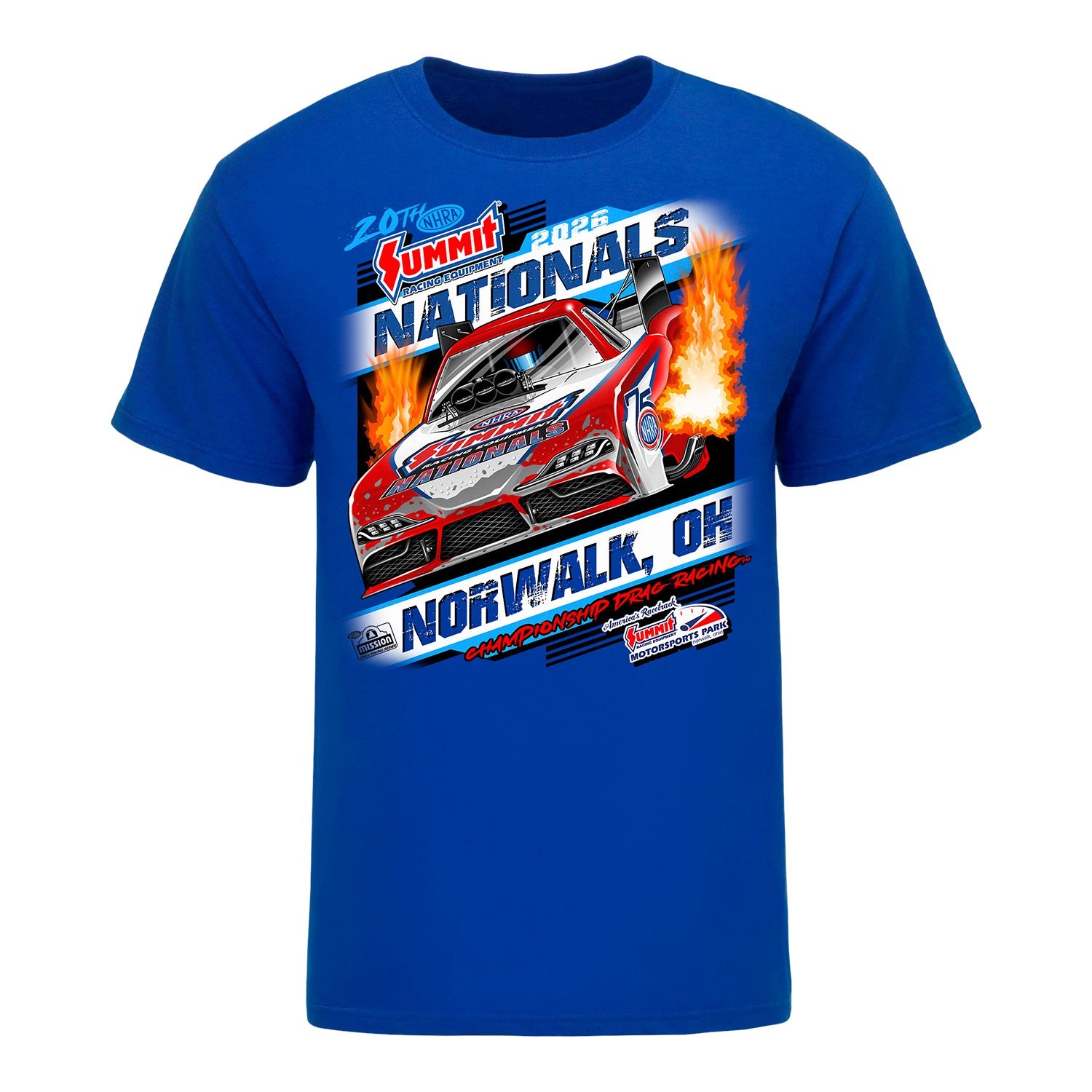 Youth 2026 Summit Racing Equipment NHRA Nationals T-Shirt | NitroMall