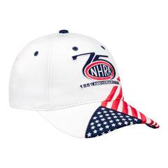 NHRA 75th Anniversary Americana Hat - Angled Right Side View