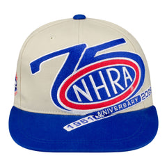 NHRA 75th Anniversary Oversized Logo Hat - Front View