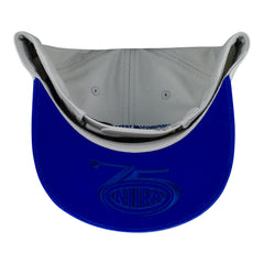 NHRA 75th Anniversary Limited Edition Hat 1 of 75 in Grey - Underbrim view
