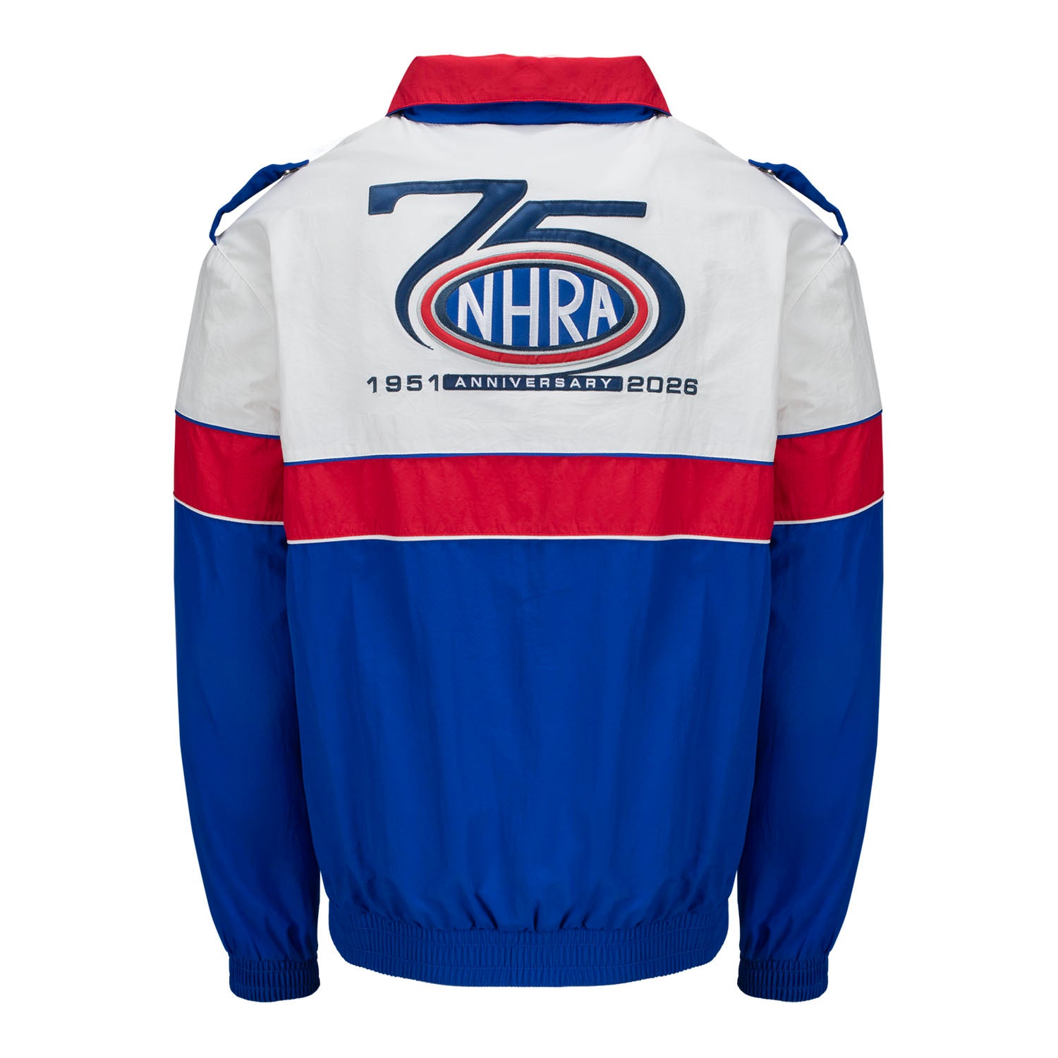 NHRA 75th Anniversary Full Zip Throwback Jacket | NitroMall
