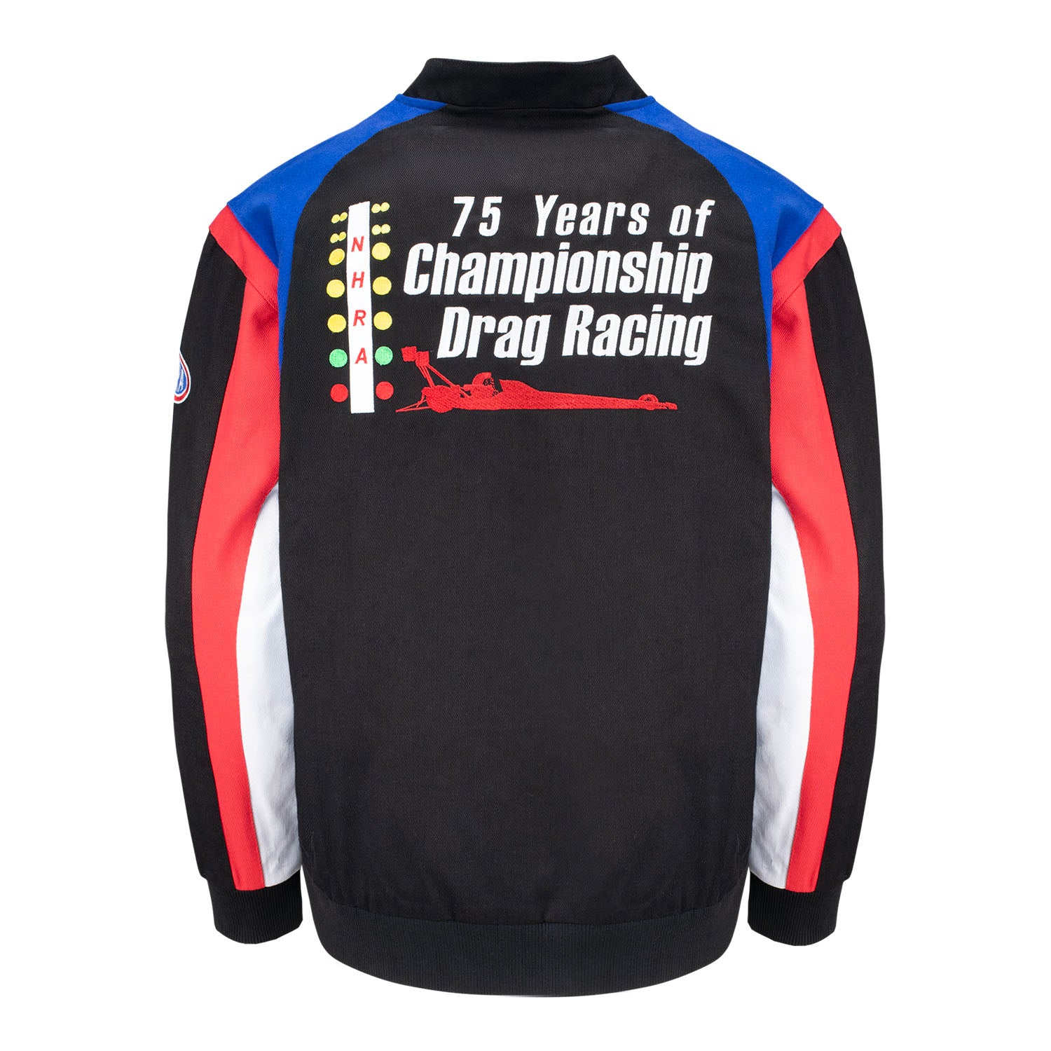 NHRA ドラッグレース ナイロンジャケット NHRA 75th Anniversary Uniform Jacket | NitroMall