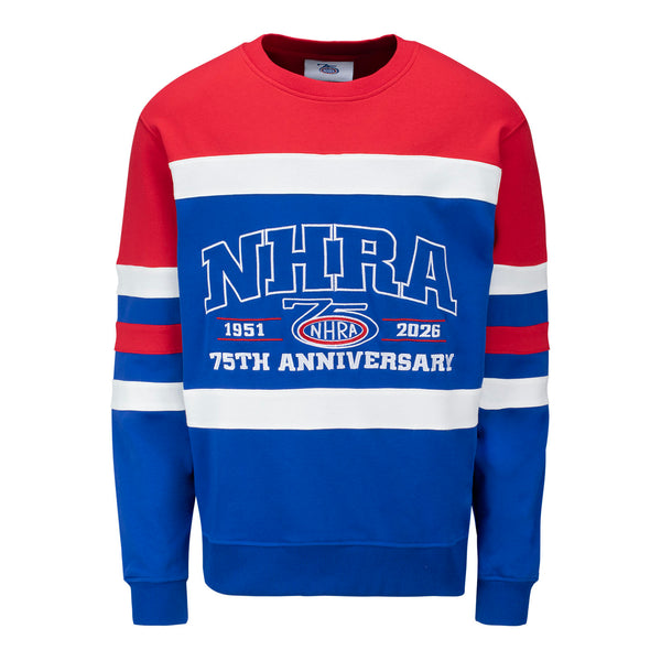 NHRA 75th Anniversary Crewneck - Front View