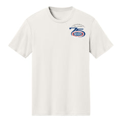 NHRA 75th Heritage T-Shirt in White - Front View