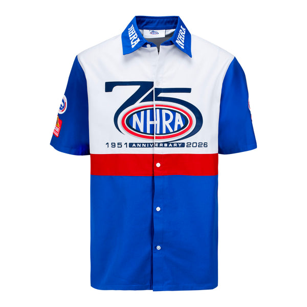 NHRA 75th Anniversary Crew Shirt - Front View