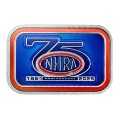 NHRA 75th Double-Sided Magnet In Blue & Red - Front View