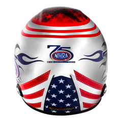 NHRA 75th Full Size Helmet - Back Side View