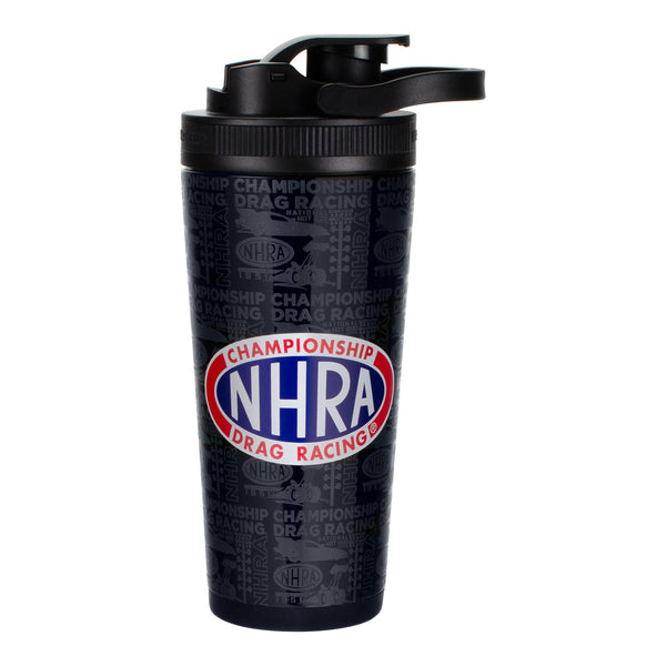 NHRA Ice Shaker Bottle - Front View