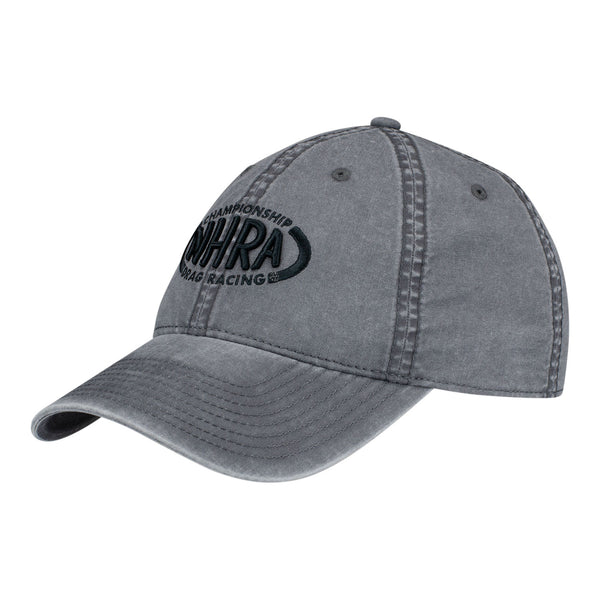 Ladies NHRA Pigment Dyed Hat - Angled Left Side View