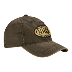 NHRA Bossman Hat In Brown - Angled Right Side View