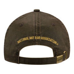 NHRA Bossman Hat In Brown - Back View