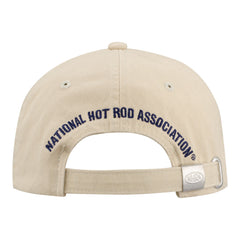 NHRA Speed For All Hat In Tan - Back View