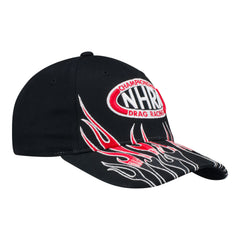 NHRA Flame Logo Hat - Angled Right Side View