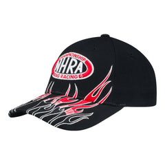 NHRA Flame Logo Hat - Angled Left Side View