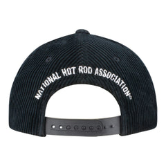 NHRA Corduroy Flatbill Hat - Back View