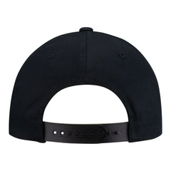 NHRA Hot Rod Snap Hat in Black - Back view