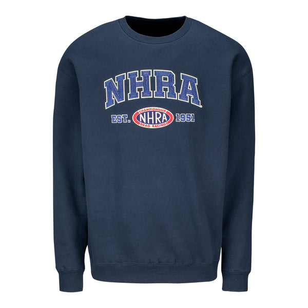 NHRA Crew Applique Sweatshirt - Front View