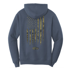 NHRA We Salute Our Veterans Sweatshirt - Back View