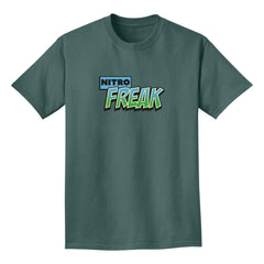 NHRA Nitro Freak Green T-Shirt - Front View