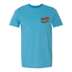 NHRA Nitro Freak T-Shirt in Blue - Front View