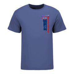 NHRA American Horsepower T-Shirt In Blue - Front View