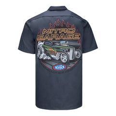 NHRA Nitro Garage Work Shirt - Back View