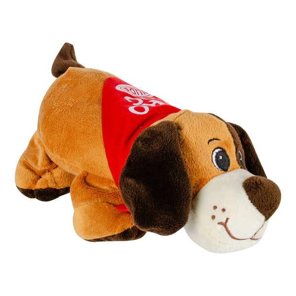 NHRA Plush Nitro Dog In Brown - Right Side View