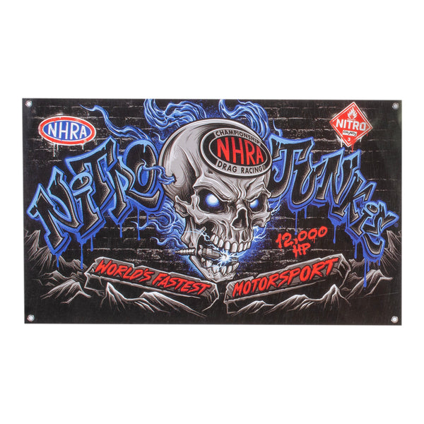 NHRA Nitro Junkie Banner - Front View