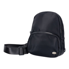 NHRA Crossbody Bag in Black - Front View