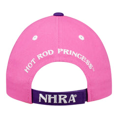 Hot Rod Princess Youth Hat in Purple and Pink - Back View