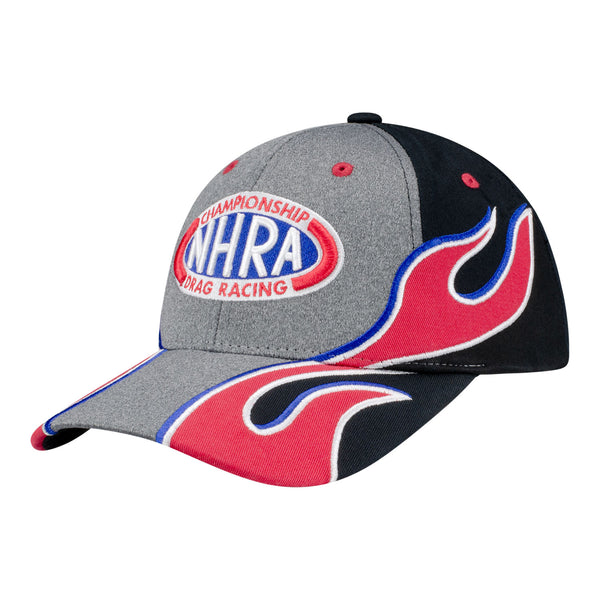 NHRA Flames Youth Hat - Front left View