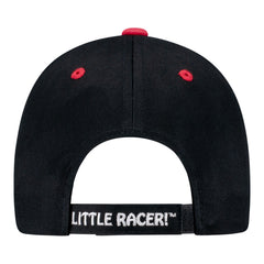NHRA Little Racer Toddler Hat in Black - Back View