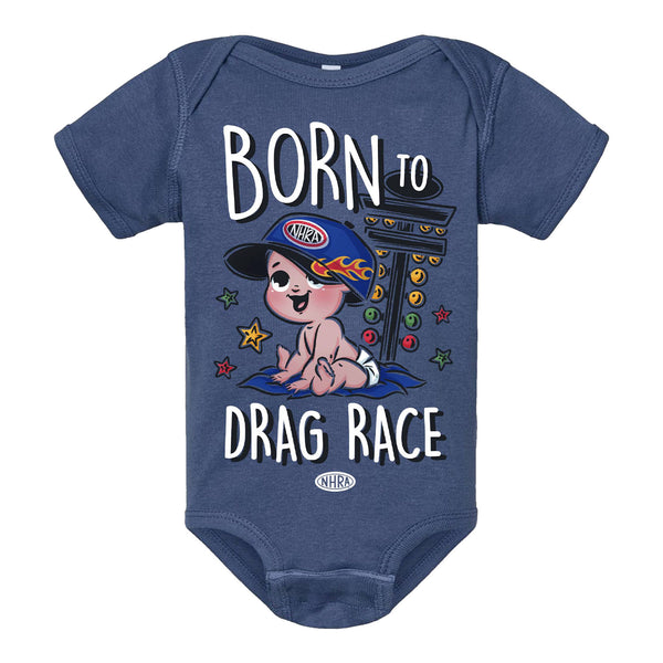 Born To Race Onesie - Front View