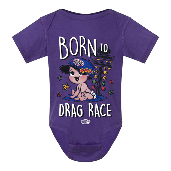 Born To Race Onesie - Front View